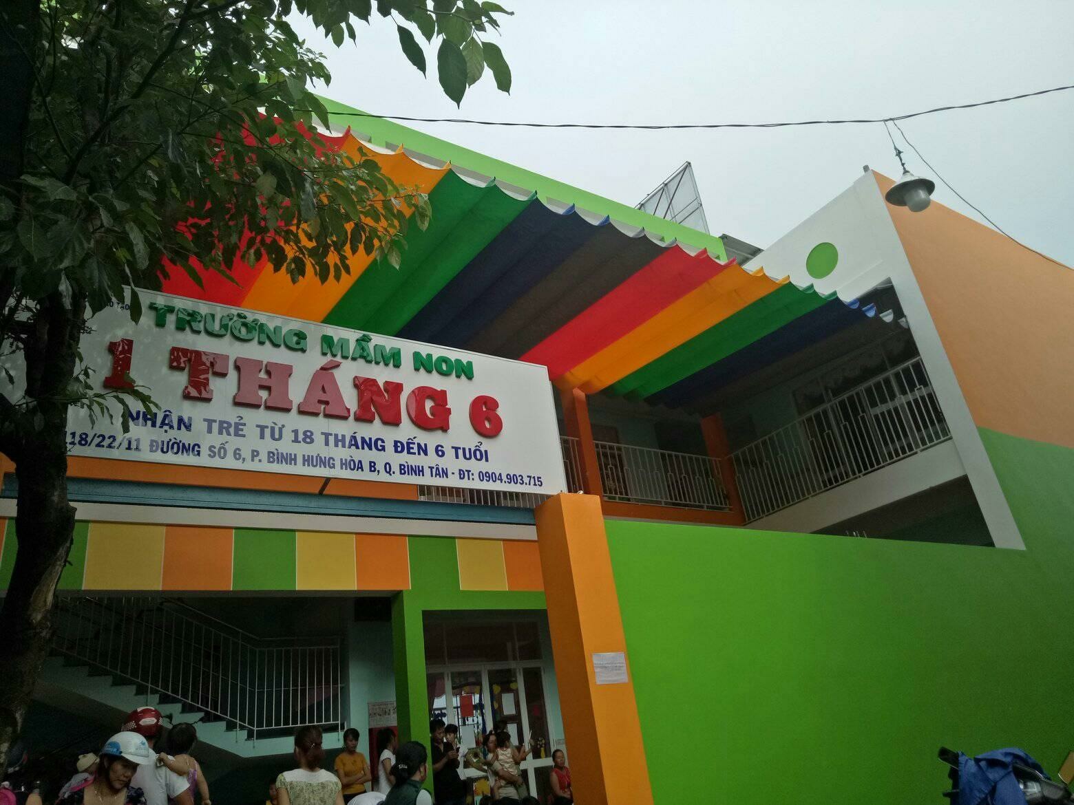 Mái che trường học Tiền Giang