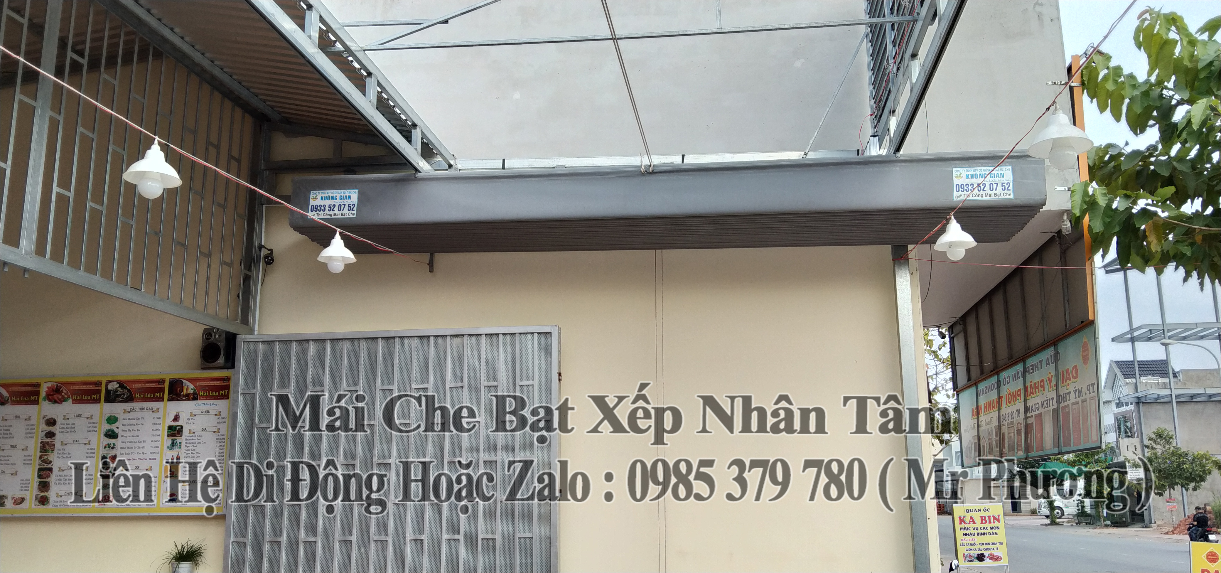 Mái Che Ngoài Trời Quán Ăn Tân Phú Trung Tiền Giang