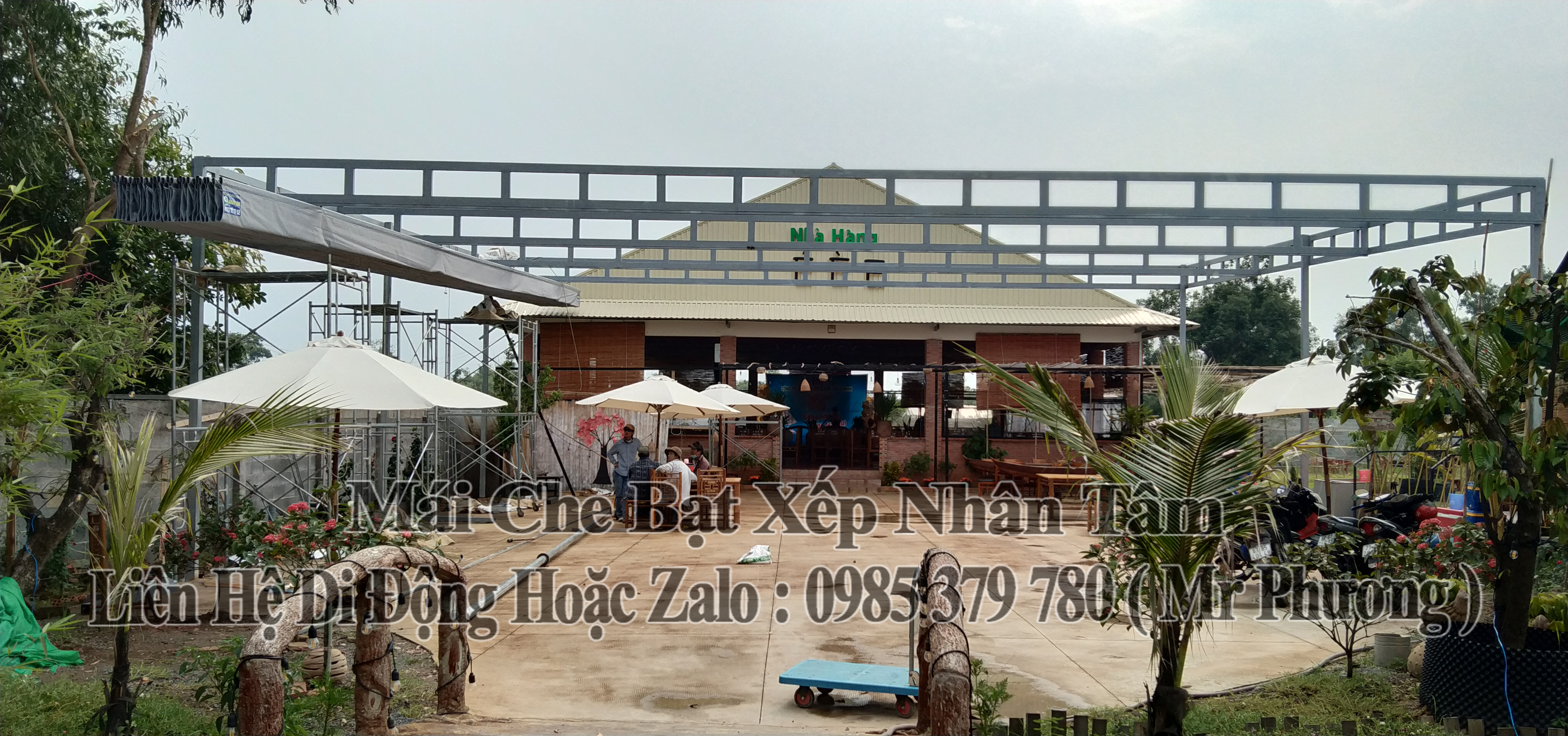 Mái Che Quán Ăn Gò Công Đông Tiền Giang