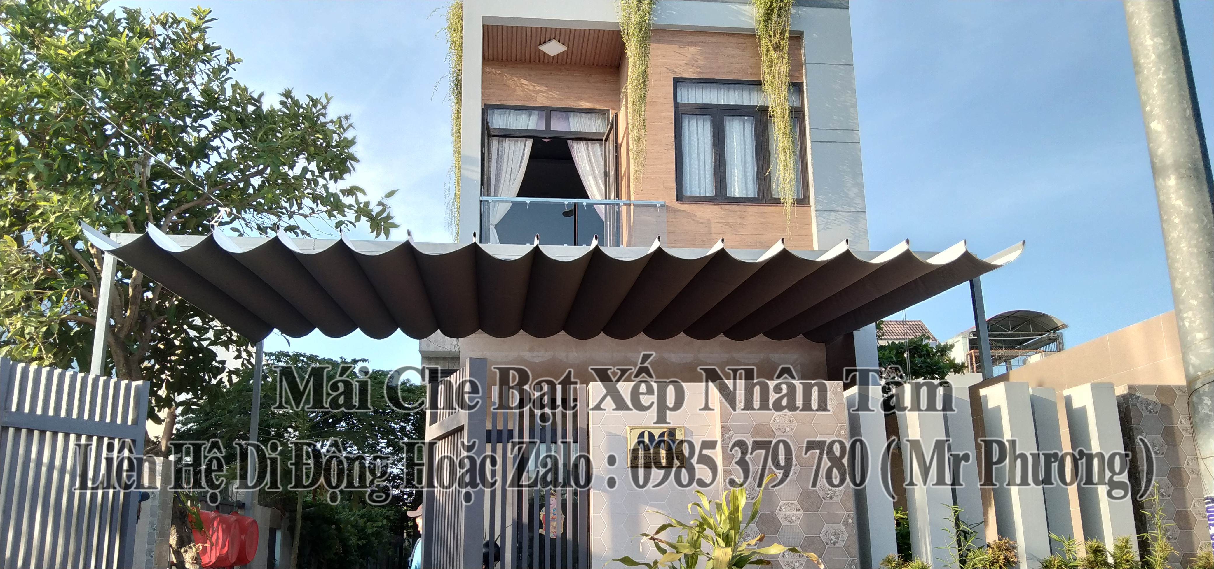 Mái Che Di Động Sân Nhà Mỹ Tho Tiền Giang