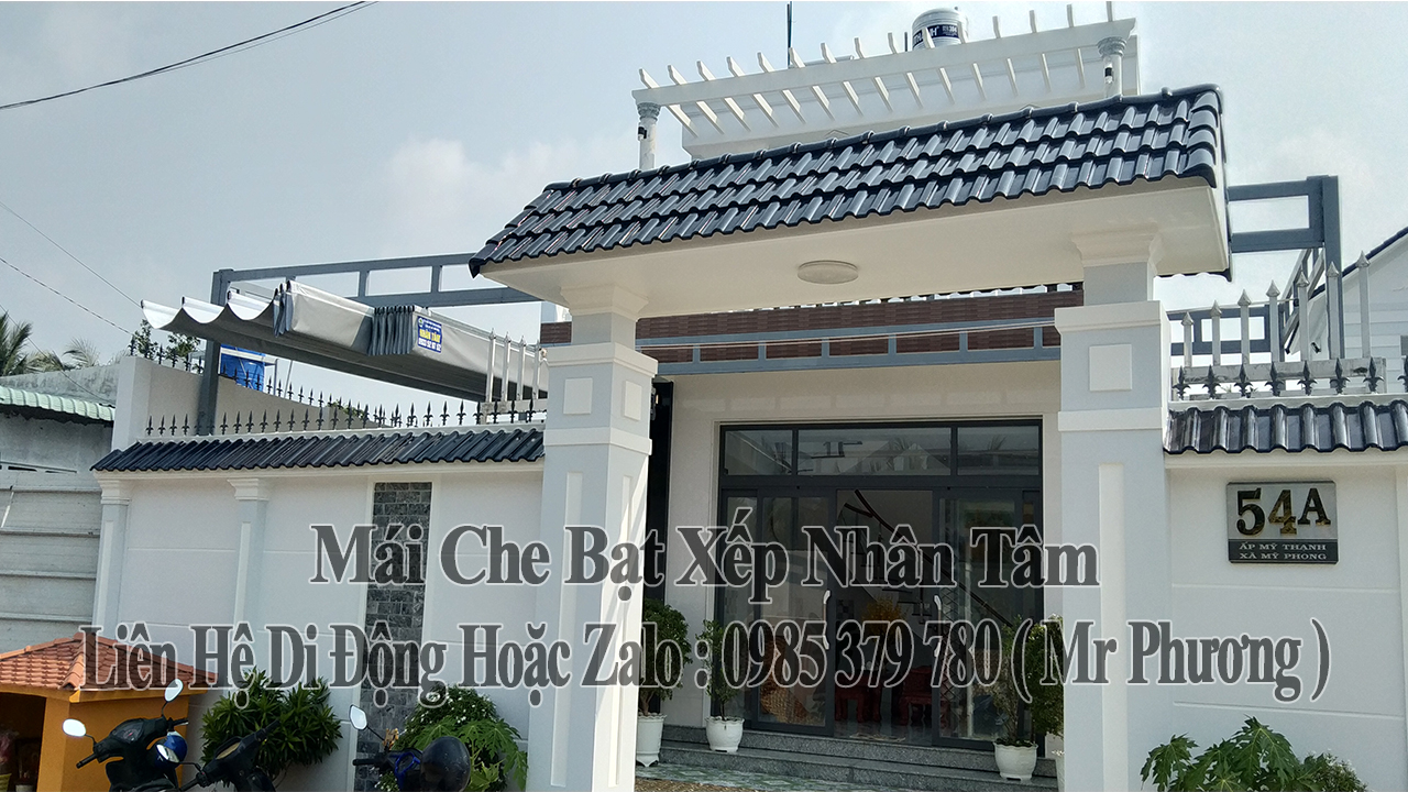 Mái Che Tiền Chế Sân Nhà Thị xã Cai Lậy Tiền Giang