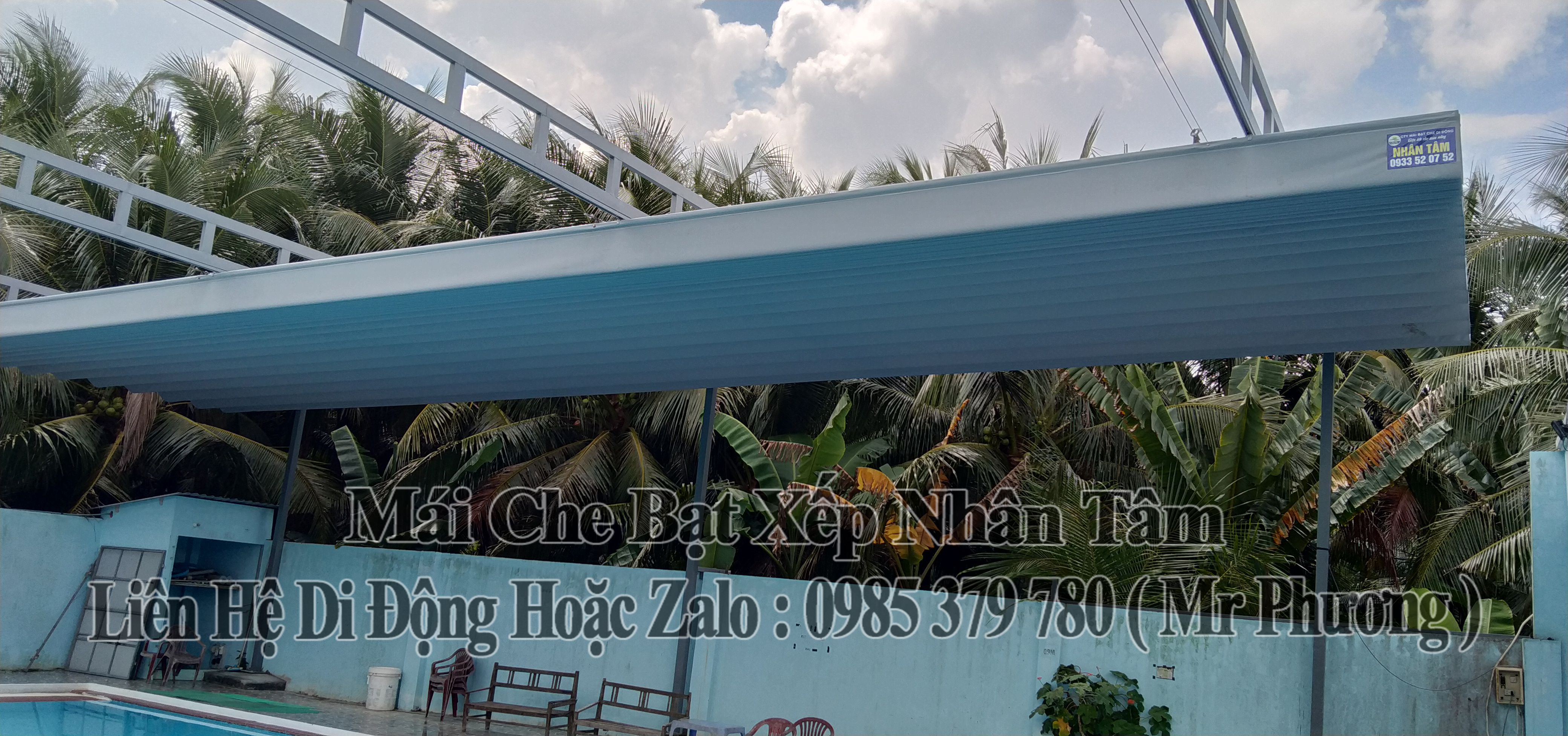 Mái Che Di Động Hồ Bơi Tân Phú Trung Tiền Giang