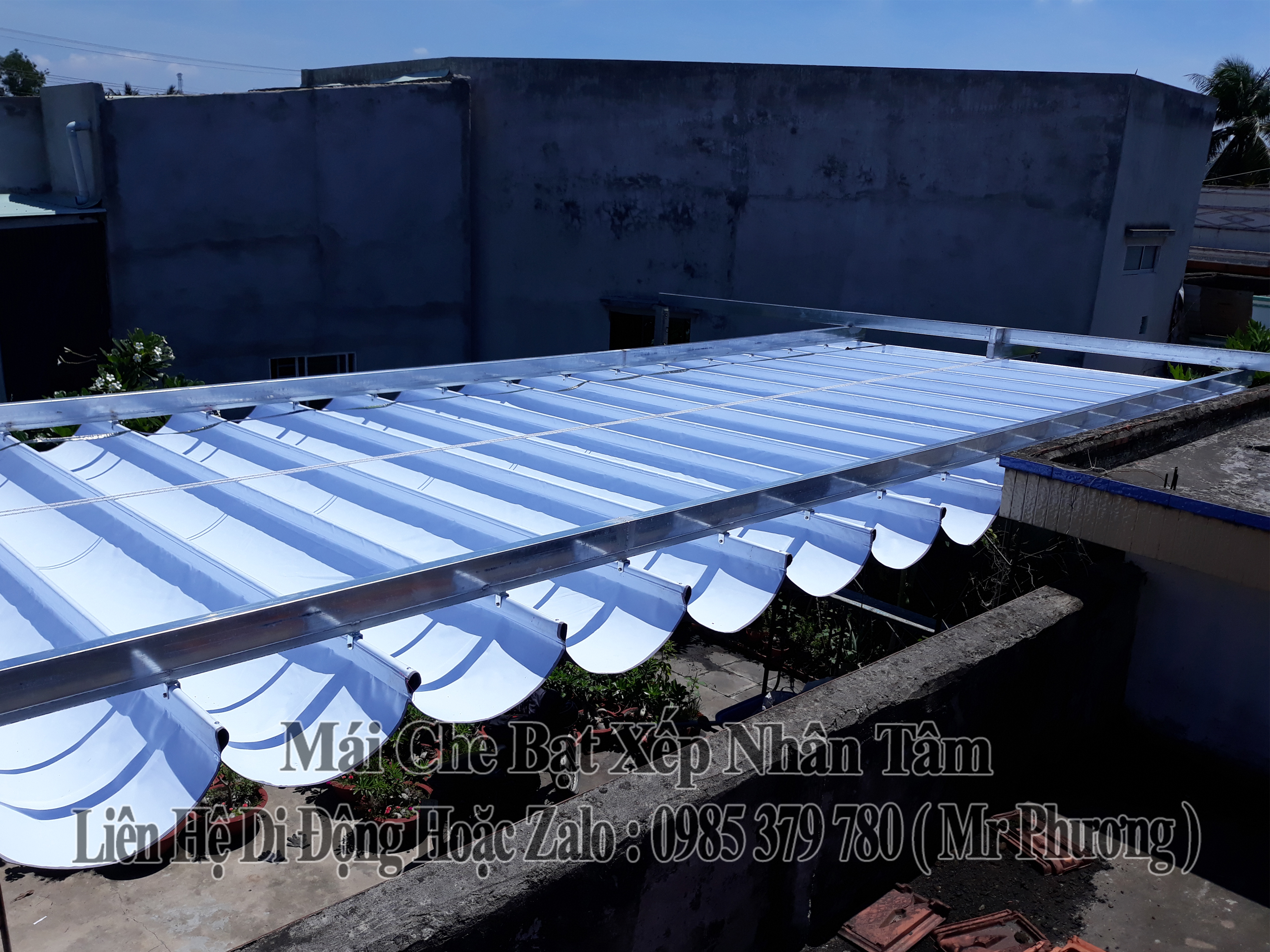 Mái Che Xếp Múi Sân Nhà Mỹ Tho Tiền Giang