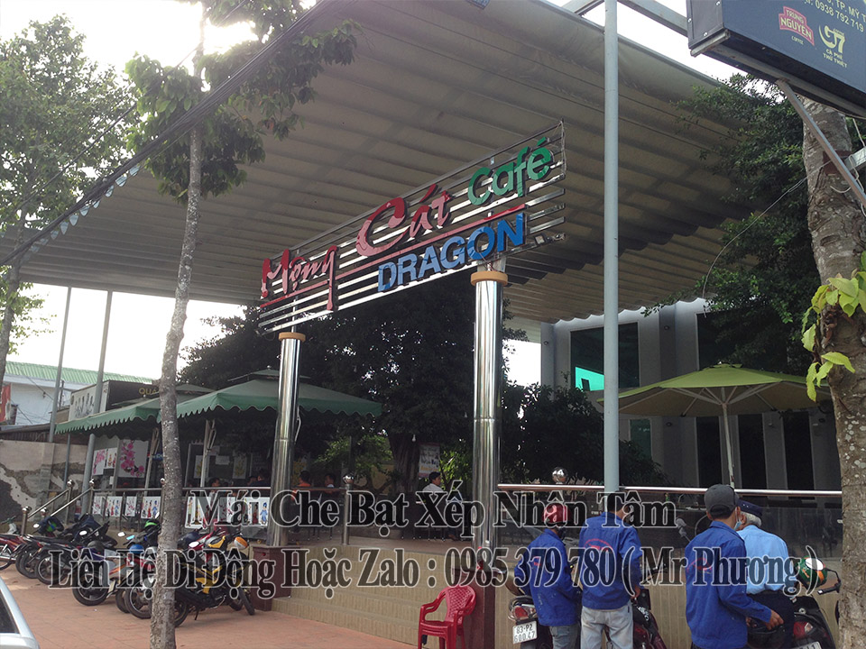 Mái Xếp Múi Quán Cà Phê Tiền Giang