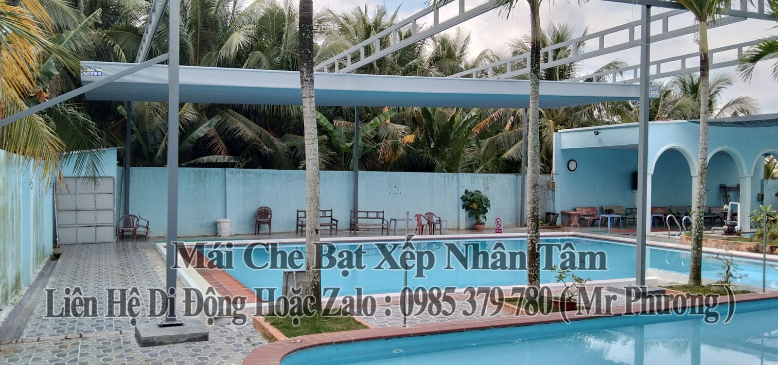 Mái Che Hồ Bơi Tiền Giang