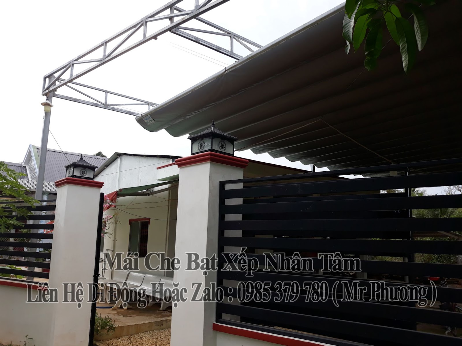 Mái Kéo Di Động Sân Nhà Tân Phước Tiền Giang