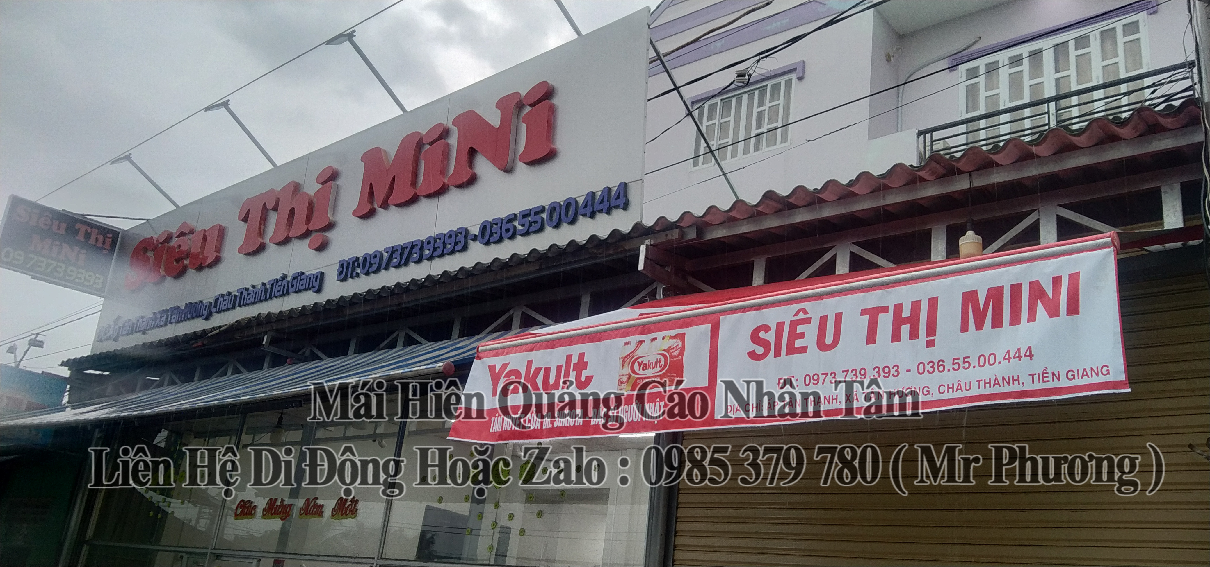 Làm Mái Hiên Quảng Cáo 