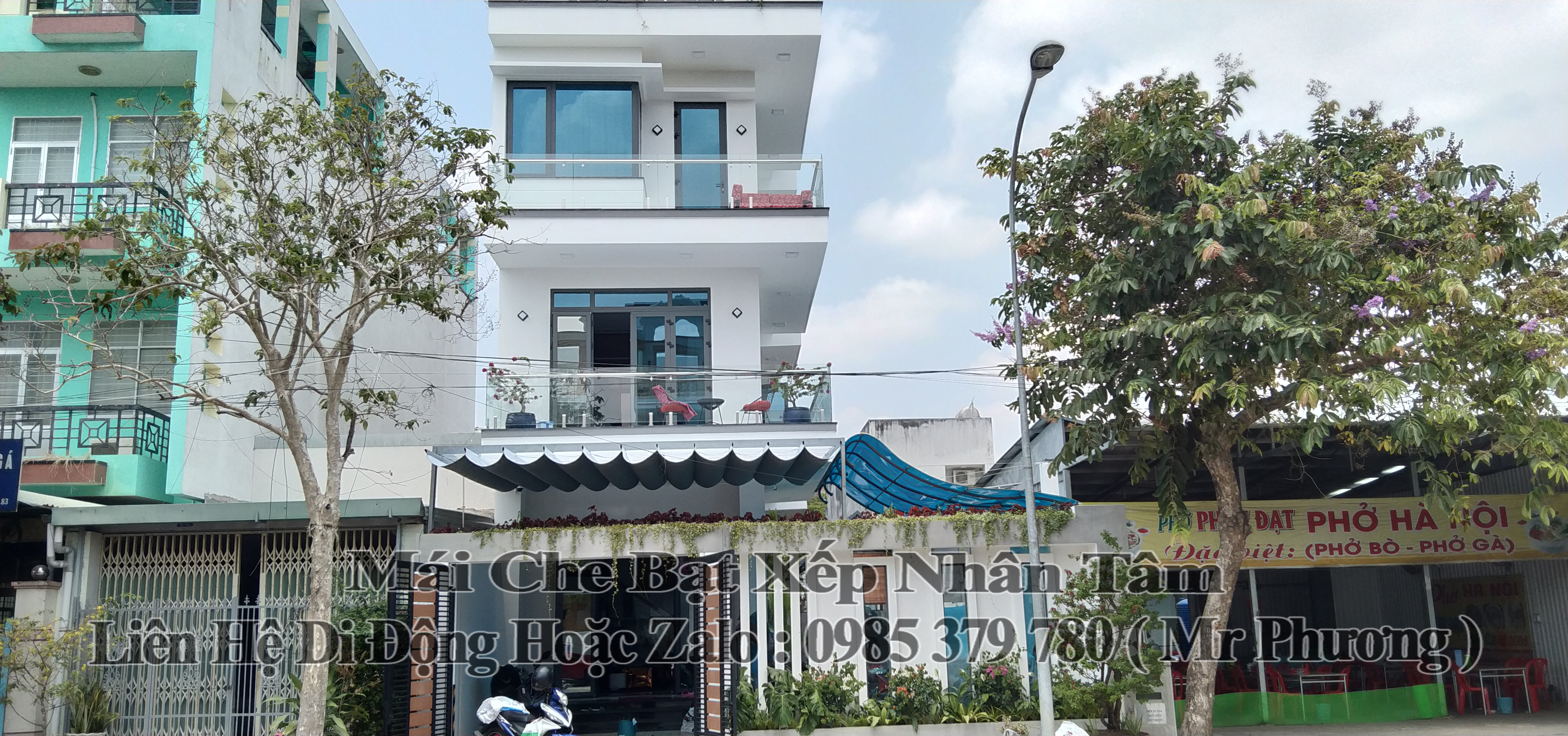 Mái Che Lượn Sóng Sân Nhà Châu Thành Tiền Giang