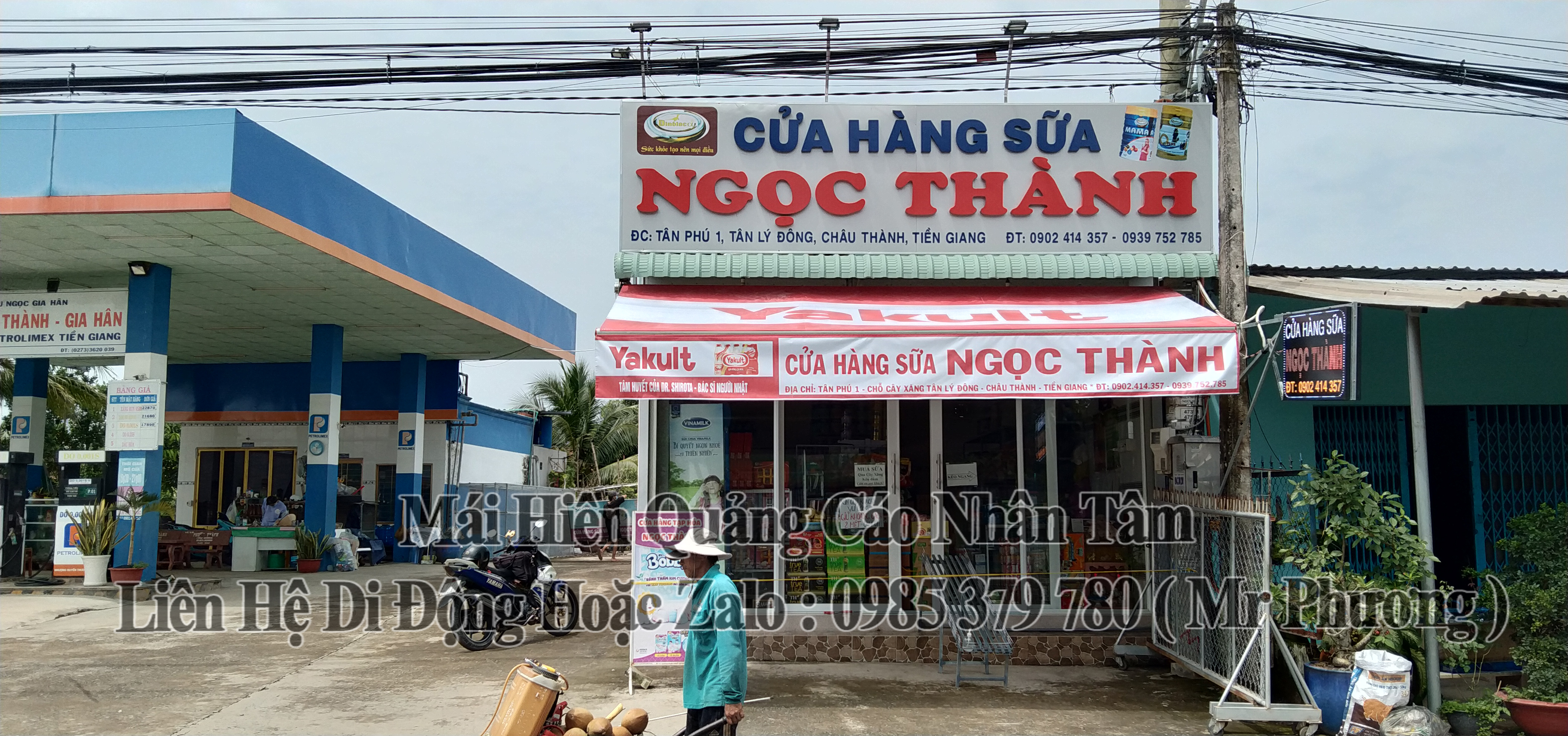 Làm Mái Che Quảng Cáo 