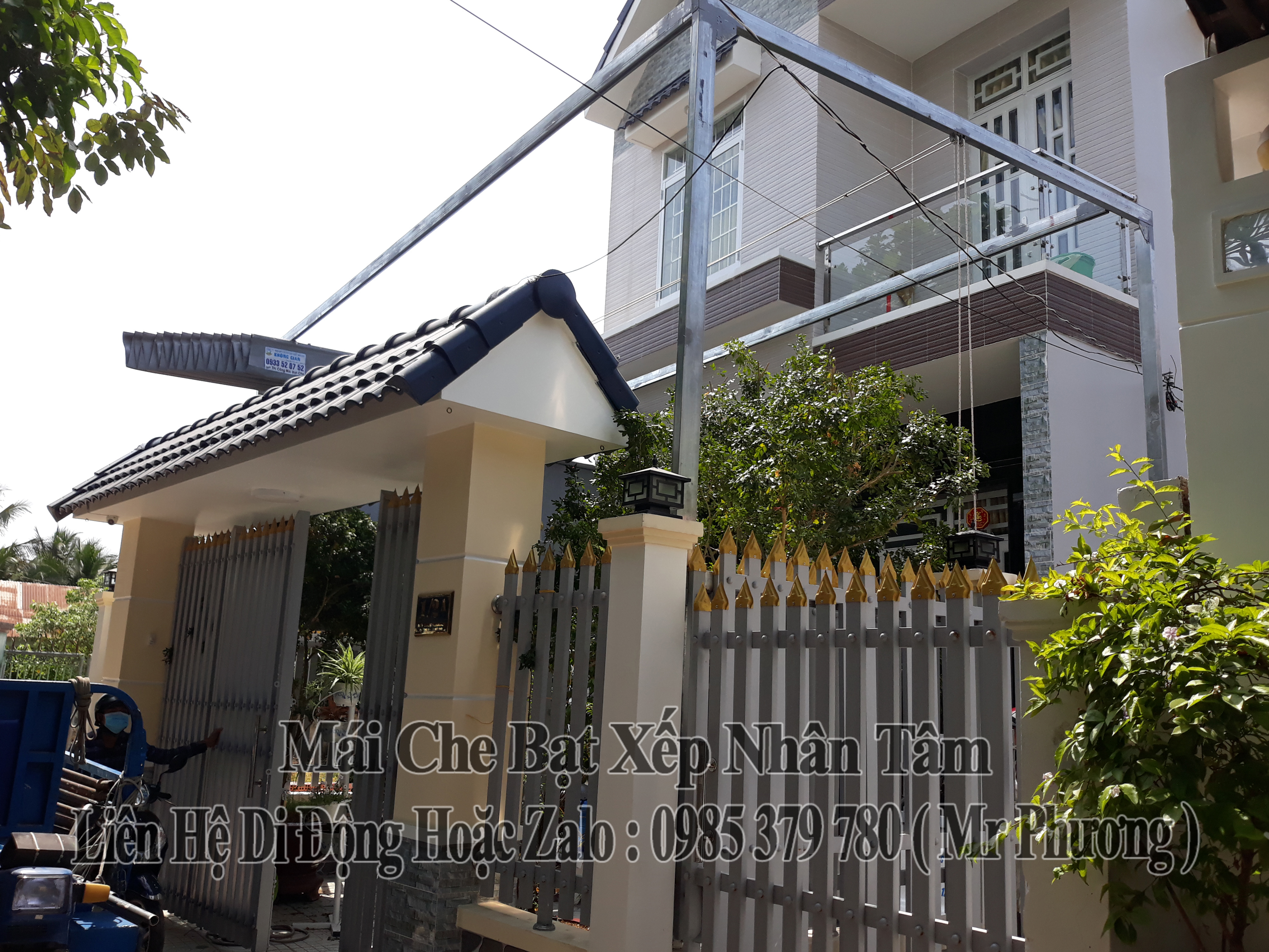 Mái Xếp Sân Nhà Tân Phú Đông Tiền Giang